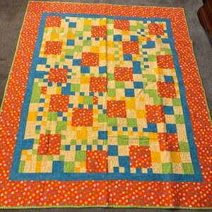 Colorful Patchwork Quilt
